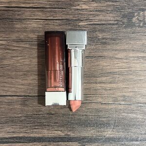 Maybelline Lipstick Set in Brown and Silver